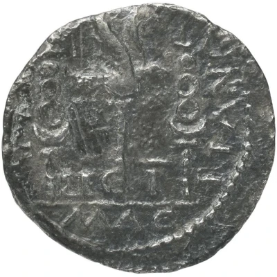 Denarius MACRIANA LIB LEG I; Libertas back