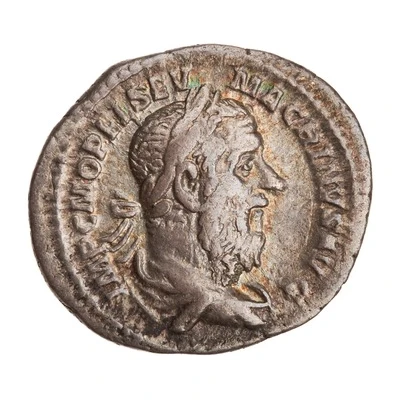 Denarius - Macrinus AEQVITAS AVG; Aequitas front