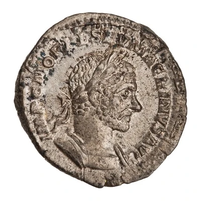 Denarius - Macrinus FIDES MILITVM; Fides front