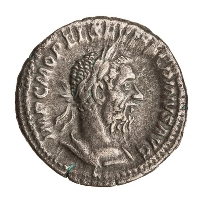 Denarius - Macrinus IOVI CONSERVATORI; Jupiter front