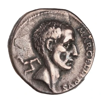 Denarius - Marcellus IMP CAES TRAIAN AVG GER DAC P P REST MARCELLVS COS QVINQ front