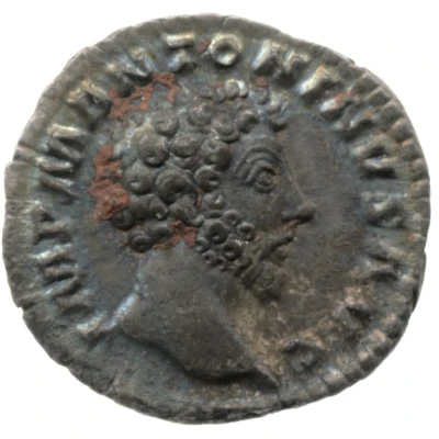 Denarius - Marcus Aurelius CONCORD AVG TR P XVI COS III; Concordia and Spes front