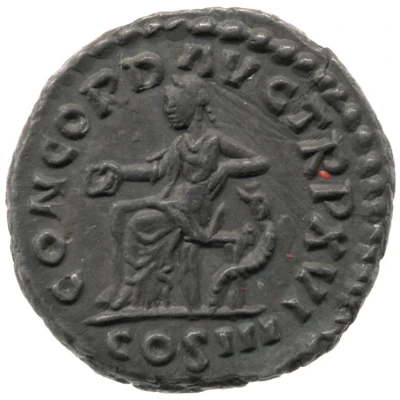 Denarius - Marcus Aurelius CONCORD AVG TR P XVI COS III; Concordia and Spes back