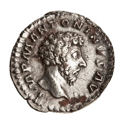 Denarius - Marcus Aurelius CONCORD AVG TR P XVII COS III; Concordia and Spes front