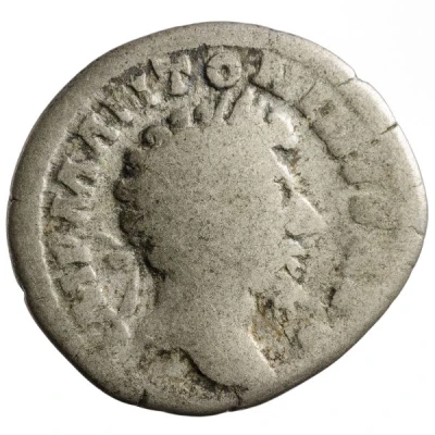 Denarius - Marcus Aurelius CONCORD AVG TR P XVII COS III; Concordia and Spes front