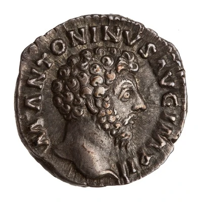 Denarius - Marcus Aurelius CONCORD AVG TR P XVII COS III; Concordia and Spes front