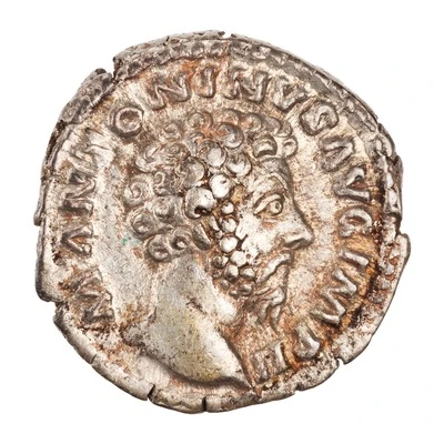 Denarius - Marcus Aurelius CONCORD AVG TR P XVIII COS III; Concordia and Spes front
