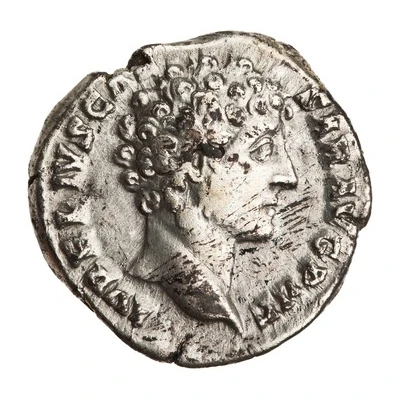 Denarius - Marcus Aurelius COS DES II; Honos front