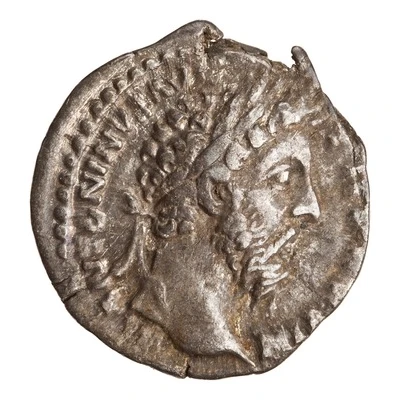 Denarius - Marcus Aurelius COS III; Diana front