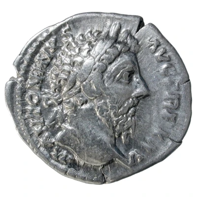 Denarius - Marcus Aurelius COS III; Diana front