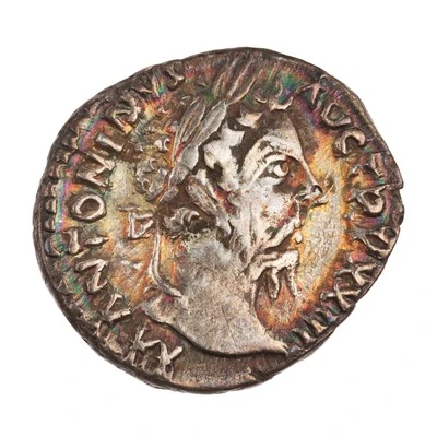 Denarius - Marcus Aurelius COS III; Fortuna front