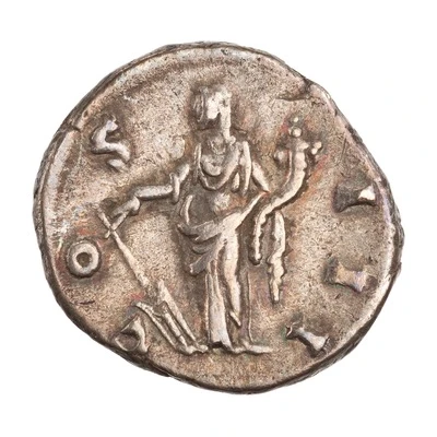 Denarius - Marcus Aurelius COS III; Fortuna back