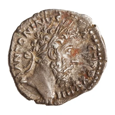 Denarius - Marcus Aurelius COS III; Fortuna front