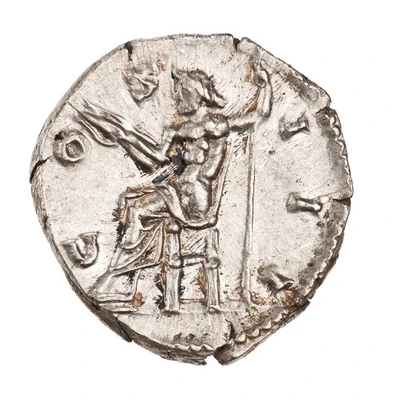 Denarius - Marcus Aurelius COS III; Jupiter back