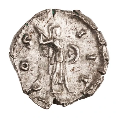 Denarius - Marcus Aurelius COS III; Minerva back