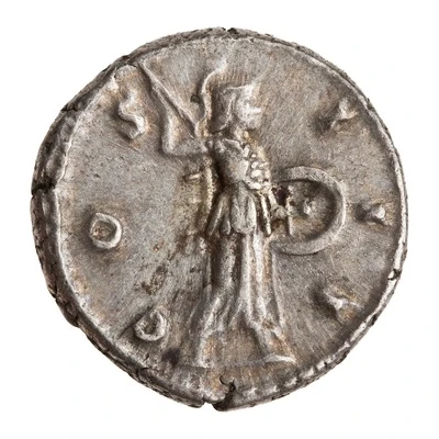 Denarius - Marcus Aurelius COS III; Minerva back