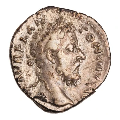 Denarius - Marcus Aurelius COS III P P; Mars front