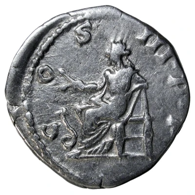 Denarius - Marcus Aurelius COS III P P; Salus back