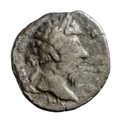 Denarius - Marcus Aurelius COS III; Roma and Victory front