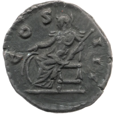 Denarius - Marcus Aurelius COS III; Roma back