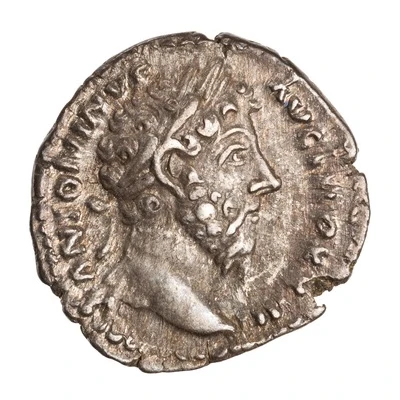 Denarius - Marcus Aurelius COS III; Salus front