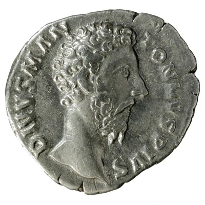 Denarius - Marcus Aurelius Divus CONSECRATIO front