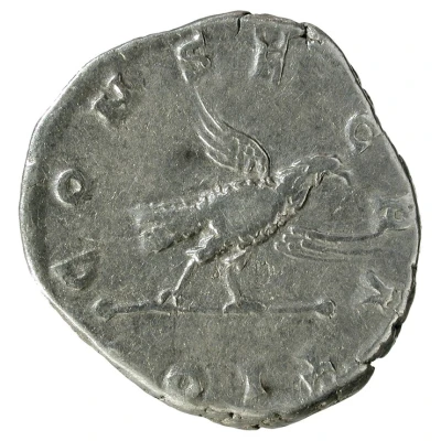 Denarius - Marcus Aurelius Divus CONSECRATIO back