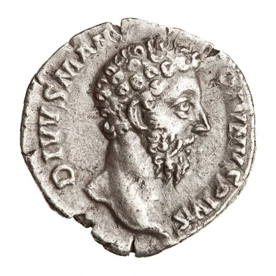 Denarius - Marcus Aurelius Divus CONSECRATIO front