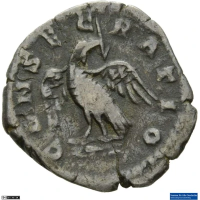 Denarius - Marcus Aurelius Divus CONSECRATIO back