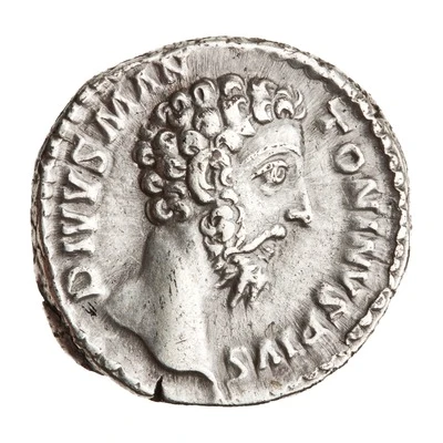 Denarius - Marcus Aurelius Divus CONSECRATIO front
