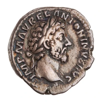 Denarius - Marcus Aurelius FEL TEMP TR P XV COS III; Felicitas front