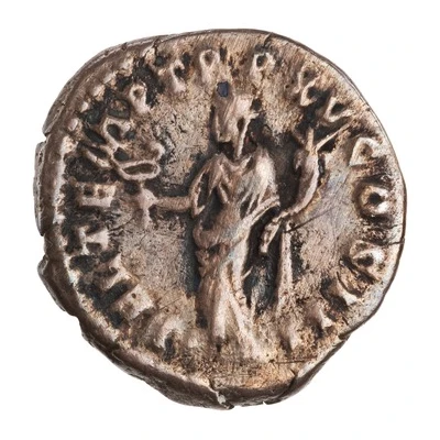 Denarius - Marcus Aurelius FEL TEMP TR P XV COS III; Felicitas back
