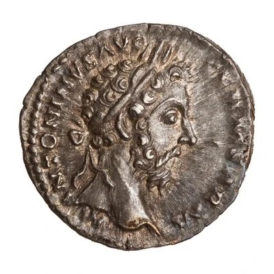 Denarius - Marcus Aurelius FORT DVCI TR P XXX IMP VIII COS III; Fortuna front