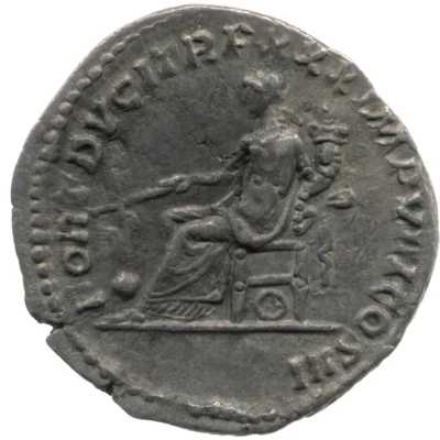 Denarius - Marcus Aurelius FORT DVCI TR P XXX IMP VIII COS III; Fortuna back