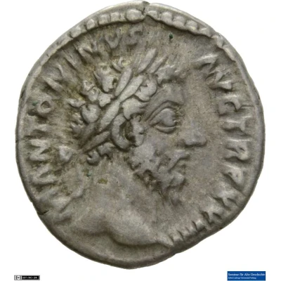 Denarius - Marcus Aurelius FORT RED COS III; Fortuna front