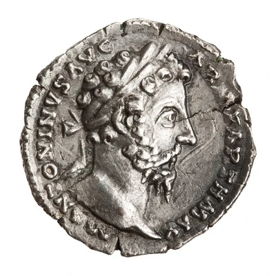 Denarius - Marcus Aurelius FORT RED TR P XXII IMP V COS III; Fortuna front
