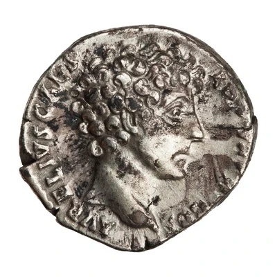 Denarius - Marcus Aurelius HONOS; Honos front