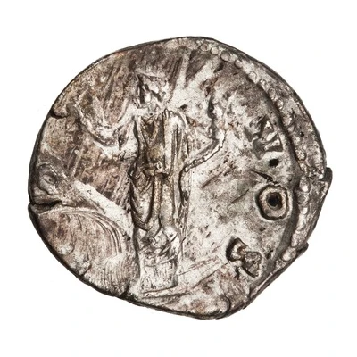 Denarius - Marcus Aurelius HONOS; Honos back