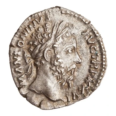 Denarius - Marcus Aurelius IMP VI COS III; Aequitas front