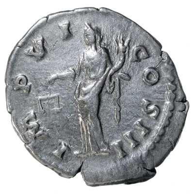 Denarius - Marcus Aurelius IMP VI COS III; Aequitas back
