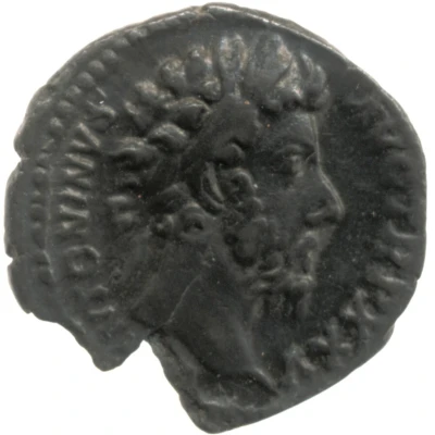Denarius - Marcus Aurelius IMP VI COS III; Victory front