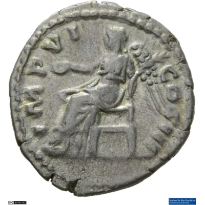 Denarius - Marcus Aurelius IMP VI COS III; Victory back