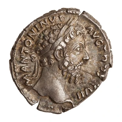 Denarius - Marcus Aurelius IMP VI COS III front