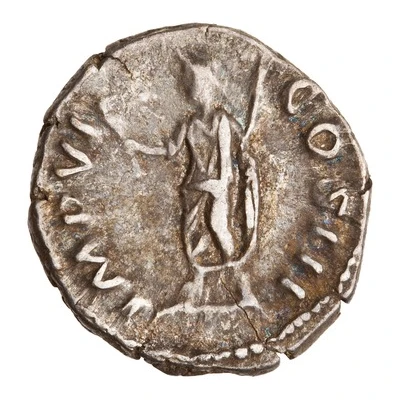 Denarius - Marcus Aurelius IMP VI COS III back