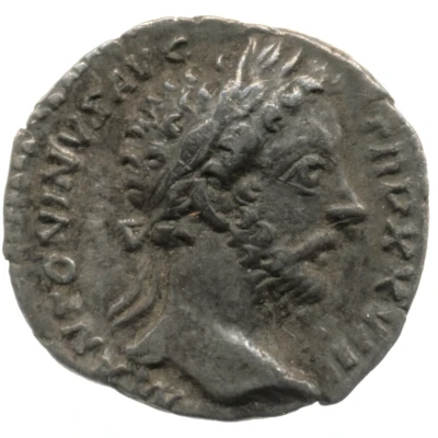 Denarius - Marcus Aurelius IMP VII COS III front