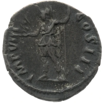 Denarius - Marcus Aurelius IMP VIII COS III; Roma and Victory back