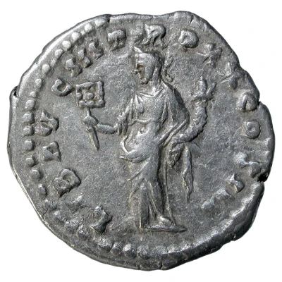 Denarius - Marcus Aurelius LIB AVG III TR P XX COS III; Liberalitas back