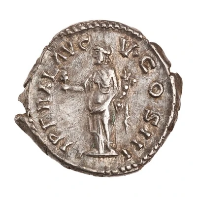 Denarius - Marcus Aurelius LIBERAL AVG V COS III; Liberalitas back