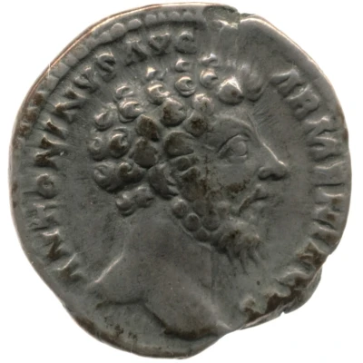 Denarius - Marcus Aurelius P M TR P XIX IMP II COS III ARMEN; Armenia front
