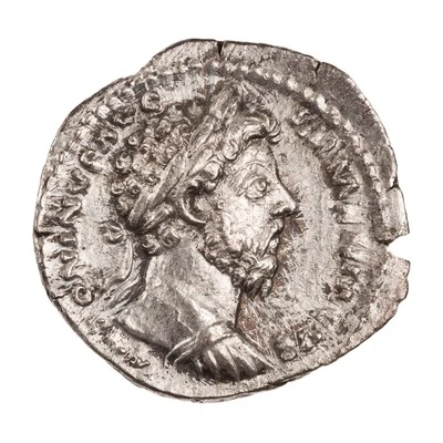 Denarius - Marcus Aurelius P M TR P XIX IMP II COS III ARMEN; Armenia front
